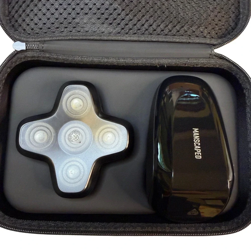 MANSCAPED Dome Shaver PRO Kit Bald‎ Head Razor Wet Dry USB-C New Sealed